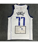 Luka Dončić SIGNED Signature Dallas Mavericks White Shirt/Jersey + COA - $124.95