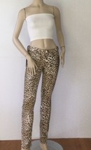 NWT Roberto Cavalli Sz 42 Sexy Animal Print Cotton/Lycra 5 Pocket Skinny Jeans - £201.02 GBP