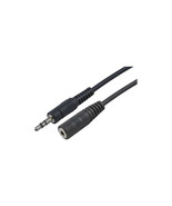 4XEM 4X35MF10 10FT 3M 3.5MM MALE TO FEMALE MINI JACK EXTENSION AUDIO CABLE - £17.16 GBP