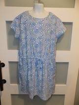 Extremely ME Blue Pocket Dress W/Butterflies Size 14 Girl&#39;s NEW - $302.84 MXN