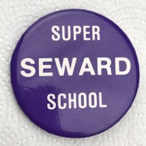 Super Seward School Pin Button Vintage Pinback Minnesota Education - $9.95