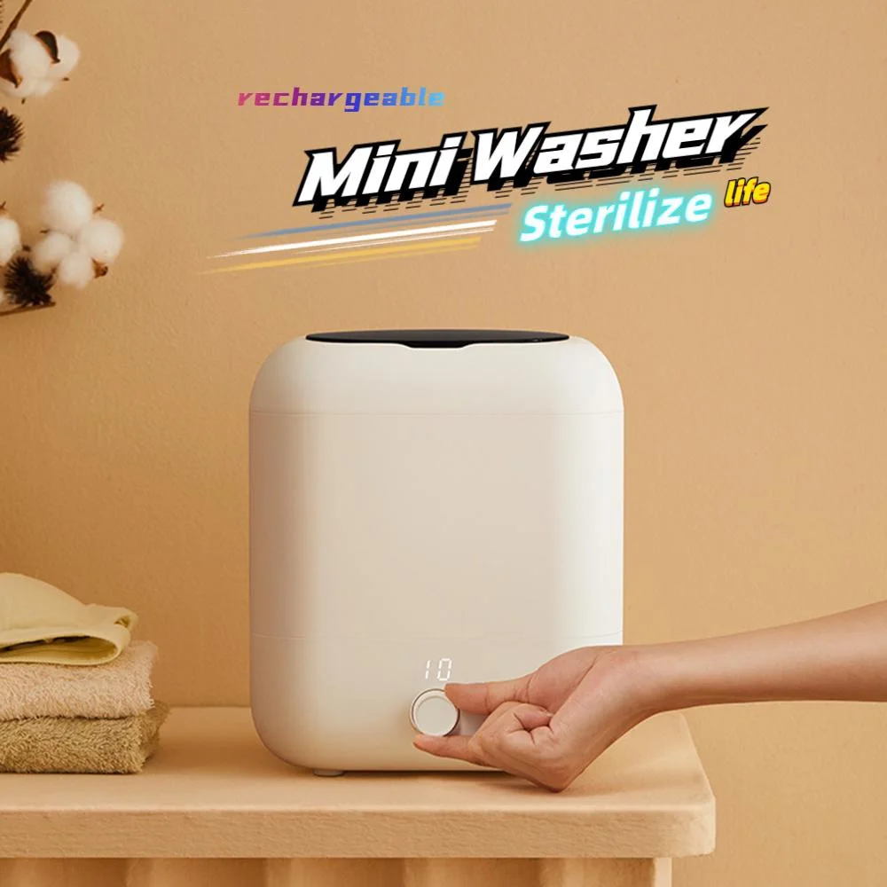5L Pluggable and Rechargeable for Wireless Use Mini Washing Machine For ... - $223.02+