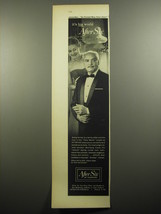 1957 After Six Tony Martin Tuxedo Ad - It&#39;s his world After Six - £14.78 GBP