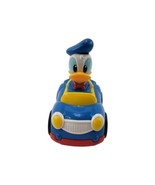 Disney Mickey Mouse Clubhouse DONALD DUCK Push &amp; Go Racer Blue Vehicle F... - £5.48 GBP