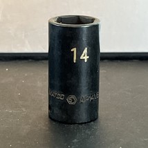 Matco Tools AIP14M6 14mm Metric Semi-Deep Impact Socket 1/4&quot; Drive 6 Poi... - $382.81 MXN
