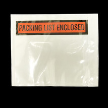 1000 Packing List Enclosed Panel Face Envelopes 4.5 X 5.5 Shipping Pouch - £48.75 GBP