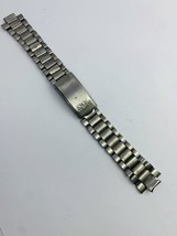 Vintage seiko stainless steel watch ￼strap,used.clean 9.1mm/19.3mm-1970s... - $11.68