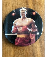 Lot of 3 Vintage Rocky IV Pins The Siberian Express Ivan Drago Movie &#39;85... - $305.77 MXN