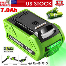 40 Volt 7Ah 29472 For Greenworks 40V Lithium G-MAX Battery 29462 29482 C... - $70.99