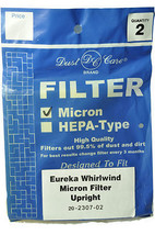 Eureka WhirlWind Vacuum Cleaner Filter, 2 Pk, Dust Care Brand - $7.35 CAD