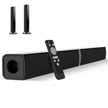 Tv Sound Bar, Sound Bars For Tv Bluetooth 5.0 Soundbar 50W 32Inch Split Soundbar - £115.91 GBP