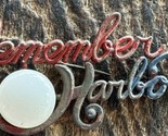 WWII Remember Pearl Harbor Sweetheart Homefront Pin Brooch Patriotic Mad... - $44.55