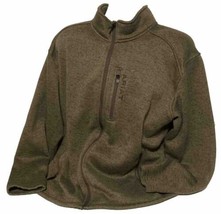 Ariat Men&#39;s XL Caldwell Full Zip Brown Sweater Jacket Coat - £35.43 GBP