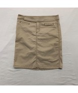 Guess Jeans Pencil Skirt Women&#39;s Size 29 Beige Stretch Short Skirt - $7.92