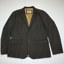Mexx Men&#39;s Brown Stripe Sport Coat Blazer Jacket size US 44R - £47.84 GBP