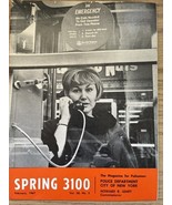 SPRING 3100 NYPD MAGAZINE FEB 1967 - $133.08 MXN
