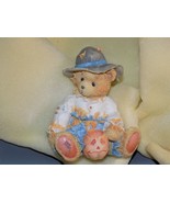 CHERISHED TEDDIES GARY SCARECROW  FIGURINE #912786 NEW - $818.46 MXN