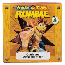 Crash Bandicoot Crash Team Rumble McDonald's Toy #4 Crash & Dingodile Plush 2023 - £2.74 GBP