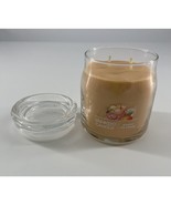 Yankee Candle Mango Ice Cream Summer Scent Summer Scent Orange Glass 14.... - $17.60