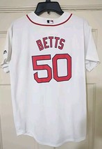 Majestic Mookie Betts #50 Boston Red Sox Jersey Youth XL Cool Base Player MLB - $34.92