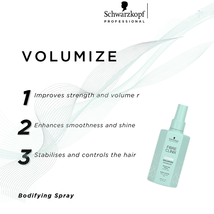 Schwarzkopf FIBRE CLINIX Volumize Bodifying Spray, 6.7 Oz. image 3