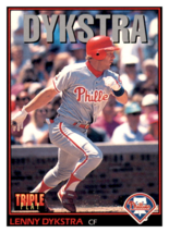1993 Triple Play Lenny
  Dykstra   Philadelphia Phillies
  Baseball Card GMMGD - £0.68 GBP