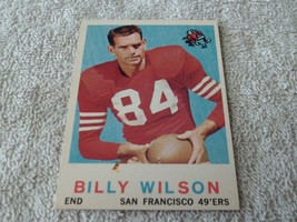 1959 Topps # 148 Billie Wilson 49ers Near Mint / Mint Or Better !! - £47.12 GBP