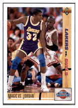 1991 Upper Deck Magic vs. Jordan CC Los Angeles Lakers / Chicago Bulls #34
  Bas - £2.75 GBP