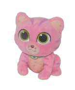 Doc McStuffins WHISPERS Kitten Cat Pink Plush Stuffed Animal Disney Jr 6&quot; - £7.76 GBP