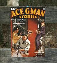 Vintage Ace G Man Stories - Art Print - 13" x 19" - Custom Sizes Available - £19.98 GBP