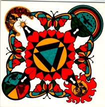 Grateful Dead Super Large DECAL Psychedelic Groovy Hip Trippy Original 1980&#39;s - $23.40