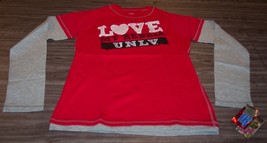 Women&#39;s Teen Vintage Style Unlv University Rebels T-SHIRT Large New w/ Tag - £15.59 GBP