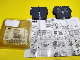 ABB CAL5-11 A600 Q300 Auxiliary Contact Block CAL511 Lot of 2 New - £49.14 GBP