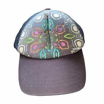 O&#39;Neill Vintage Printed Multicolored Mesh Trucker Snapback Cap Hat Neon/... - £14.40 GBP