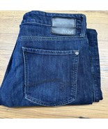 Mavi Jeans Men 35x34 Matt Blue Distressed Deep Stanford Relaxed Straight... - $36.20