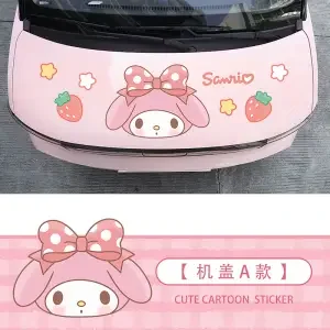 Pink  Car Stickers for SUV Women&#39;s Scratches Firmly Without Glue screen Decorati - £73.56 GBP