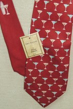 NEW Tommy Bahama Off Island Neck Tie/Necktie Silk Martini pattern 56&quot;x4&quot;... - $251.45 MXN