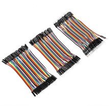 3Pcs Jumper Wires Kit,10Cm Multicolored 40Pin Male To Female Male To Mal... - £14.84 GBP