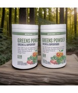2 X NutritionWorks Greens Superfood Powder Drink Mix 9.88oz Berry Flavor - €39,36 EUR
