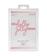 Decorative Dies Words Holly Jolly - $771.63 MXN