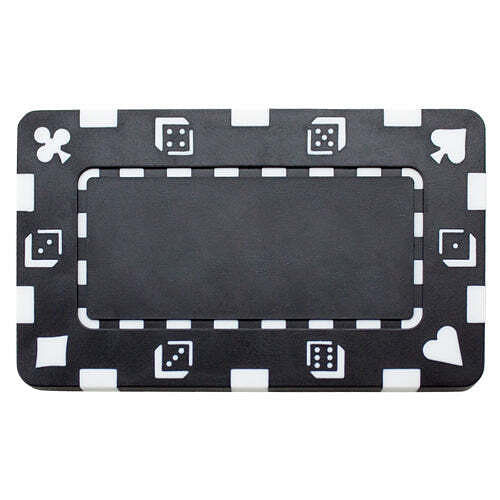 Rectangular Poker Plaque European Style (5 Pack) - $18.49