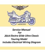2014 Harley Davidson Electra Glide Ultra Classic Touring Models Service ... - $28.95