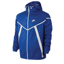 Nike Mens Tech Hyperfuse Jacket Size X-Large Color Blue - £115.06 GBP