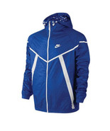 Nike Mens Tech Hyperfuse Jacket Size X-Large Color Blue - £115.10 GBP