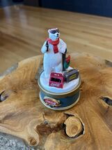 1996 Coca-Cola Polar Bear Figurine Music Box - €38,35 EUR