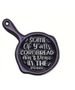 Some of Y'alls Cornbread Ain’t Done In the Middle Enamel Pin ♡ Funny! So... - $5.93