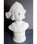 Boehm Christopher Columbus Bust Statue 1992 Bisque Porcelain National It... - €253,41 EUR
