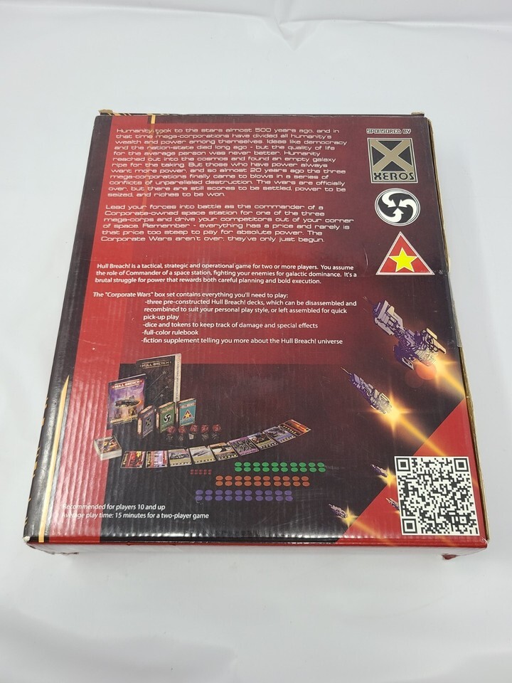 Hull Breach Game- Corporate Wars Board Game Strategy Galactic Space Item image 2