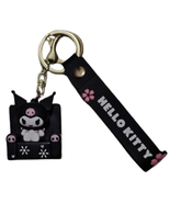  Kawaii Devil Girl Keychain Black Sofa Gothic Cute Bag Charm - $16.99