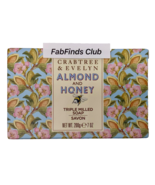 Crabtree &amp; Evelyn Bar soap Almond &amp; Honey Triple Milled  7oz Jumbo Size - $218.13 MXN
